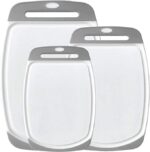 Gorilla Grip Durable Kitchen Cutting Board Set of 3