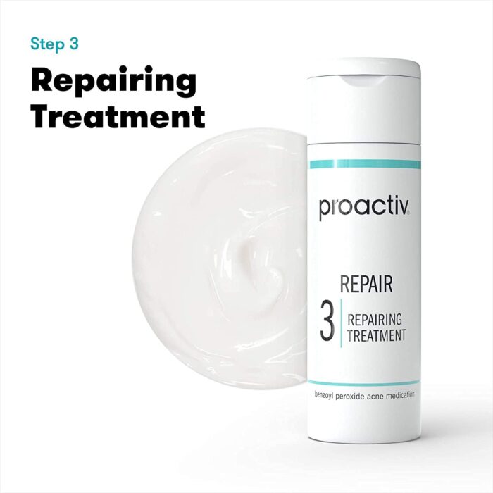Proactiv 3 Step Acne Treatment - Benzoyl Peroxide Face Wash, Repairing Acne Spot Treatment for Face And Body, Exfoliating Toner - 60 Day Complete Acne Skin Care Kit - Image 4