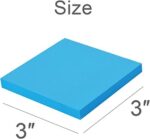 (8 Pack) Sticky Notes 3x3 Inches,Bright Colors Self-Stick Pads - Image 4