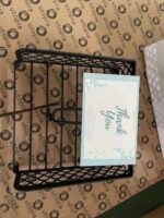 TOOFLEE Napkin Holder with a Pivoted Arm Hold - Elegant, Stylish - Black - Image 3