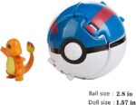 2 PCS PokePets Throw N Pop Poke Ball and Figure - Image 3