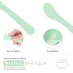 Face Mask Mixing Bowl Set, Plazuria 5 in 1 DIY Facemask Mixing Tool Kit - Image 3