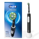 Oral-B Pro 1000 Cross Action Electric Toothbrush, Black