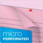 TOPS Prism+ Writing Pads, 5x 8, Perforated, Pink, Orchid, Blue, 50 Sheets, 6 Pack (63016) - Image 2