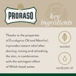 Proraso After Shave Lotion for Men, Refreshing and Toning with Menthol and Eucalyptus Oil, 3.4 Fl Oz (Pack of 1) - Image 4