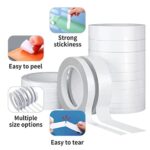 Double-Sided Tape for Crafts, DIY and Office School Supplies (Width: 8mm/ 10mm/ 12mm/ 15mm/25mm) - Image 3