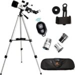Gskyer Telescope, 70mm Aperture 400mm AZ Mount Astronomical Refracting Telescope for Kids Beginners - Image 4