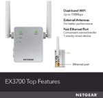 NETGEAR Wi-Fi Range Extender EX3700 - Coverage Up to 1000 Sq Ft and 15 Devices - Image 2