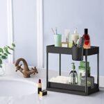 Wohingo Office Desk Organizers and Accessories,2 Tier Desktop Organization and Storage with Sliding Drawer - Image 3