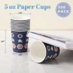 Lamosi 300 Pack - 5 oz Paper Cups - Image 2