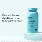 Love Wellness Good Girl Vaginal Probiotics, 60 Capsules - Dairy & Gluten-Free - Image 2