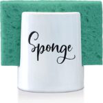 Home Acre Designs Sponge Holder for Kitchen Sink - White