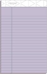 TOPS Prism+ Writing Pads, 5x 8, Perforated, Pink, Orchid, Blue, 50 Sheets, 6 Pack (63016) - Image 4