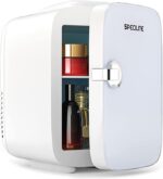 SPECILITE Mini Fridge for Skin Care, Personal AC/DC Refrigerator for Makeup, Food, Travel, Bedroom