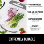 Gorilla Grip Durable Kitchen Cutting Board Set of 3 - Image 4