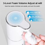 Automatic Hand Soap Dispenser, 300ml Touchless Rechargeable - Image 3