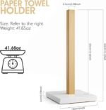 LUTAVOY Paper Towel Holders (KZ20 Gold & White) - Image 2