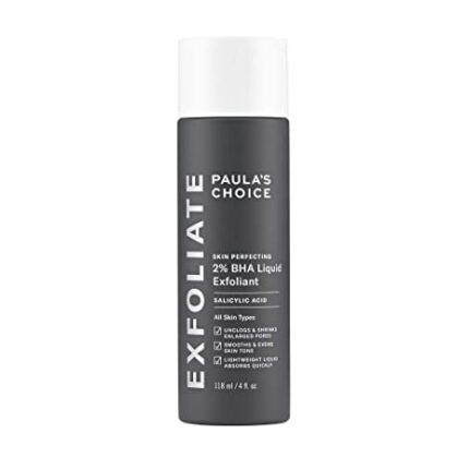 Paulas Choice- Facial Exfoliant for Blackheads, Enlarged Pores, Wrinkles & Fine Lines, 4 oz Bottle