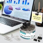 Paper Clips Binder Clips Set,450 PCS, Document Organizing Supplies - Image 3