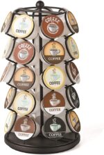 Nifty Coffee Pod Carousel, Spins 360-Degrees, 35 Pod Pack Storage