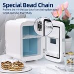SPECILITE Mini Fridge for Skin Care, Personal AC/DC Refrigerator for Makeup, Food, Travel, Bedroom - Image 2
