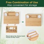 ROCIRLAB Personalized Charcuterie Boards (25"×12"×1.3") and Knife Set for Outdoor & Kitchen - Image 2