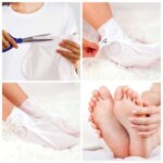 2 Pairs Foot Peel Mask Exfoliant for Soft Feet in 1-2 Weeks For Men & Women Lavender by BEALUZ - Image 4