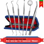 Dental Pick Scaler Oral Care Tools Set - with Case - Image 4