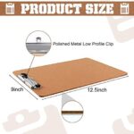 PANDRI 36 Pack Hardboard Office Clipboards - Image 3