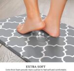 WISELIFE Kitchen Mat Cushioned Anti-Fatigue Kitchen Rug, 17.3"x 59" Waterproof Non-Slip Kitchen Mats - Image 2