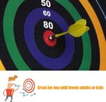 Magnetic Dart Board Game with 12Pcs Magnetic Darts - Image 4