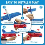 TOYFIT 2 Pack LED Light Airplane Launcher Toy Set - Image 2