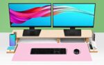 Leather Desk Pad Protector,Mouse Pad,Office Desk Mat - Image 2