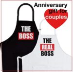 Nomsum Apron Set, Kitchen Couples Gift Set - Image 2