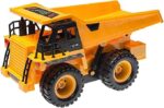 Top Race Remote Control Construction Dump Truck Toy, Toy Trucks 1:18 Scale, TR-112 - Image 2