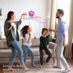 Tikduck Flying Orb Ball Toys Soaring Hover Flytoy Mini Drone Outdoor Indoor (Pink) - Image 3