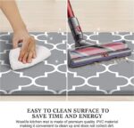 WISELIFE Kitchen Mat Cushioned Anti-Fatigue Kitchen Rug, 17.3"x 59" Waterproof Non-Slip Kitchen Mats - Image 4