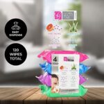 Global Beauty Care Premium Assorted Makeup Cleansing Wipes- 4 Pack - 30 Per Pack - Image 3