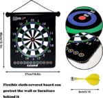 Magnetic Dart Board Game with 12Pcs Magnetic Darts - Image 2