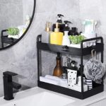 2pcs Under Sink Organizers and Storage with Hooks for Home Kitchen Bathroom - Image 2