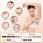 at-Home Hair Removal for Women & Men, Permanent Painless Hair Removal Device for Facial Whole Body - Image 4