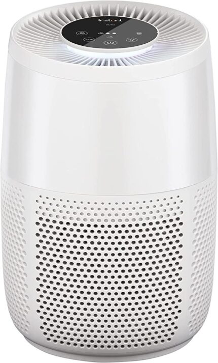 Instant HEPA Quiet Air Purifier, From the Makers of Instant Pot with Plasma Ion Technology for Rooms, Bedrooms & Offices, Pearl