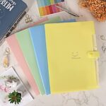 EOOUT 10pcs Expanding File Folders, A4 Letter Size Plastic Accordion - Image 2