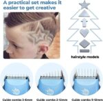 FBO Baby Hair Clippers,Hair Trimmer for Toddler Kids Adult,Ultra-Quiet Cordless Rechargeable Waterproof, Running for 90 Minutes - Image 4