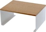 Yamazaki Home Wood-Top Stackable Kitchen Rack
