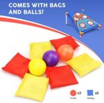 TOY Life Kids Cornhole Outdoor Games - Outside Toys for Kids 3 4 5 6 7 - Image 2