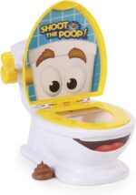 Shoot The Poop - Funny Family Game , 12 Soft Plastic Poops - Image 2