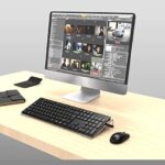 KOTEMON Acrylic Tilted Computer Keyboard Stand - Image 4
