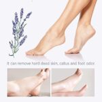 2 Pairs Foot Peel Mask Exfoliant for Soft Feet in 1-2 Weeks For Men & Women Lavender by BEALUZ - Image 3