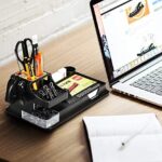 Deli 15 Pcs Office Supplies Kit with Desk Organizer - Image 3